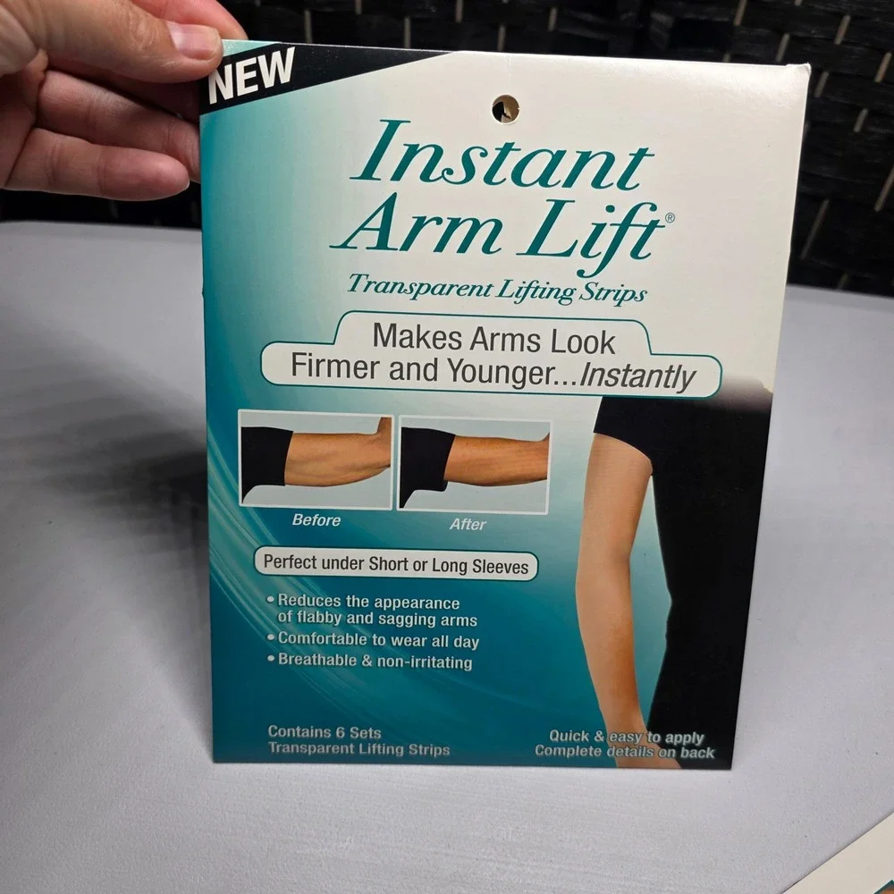 Instant Arm Lift Transparent Lifting Strips 6 Sets Each Firming Toning Tape 2NEW